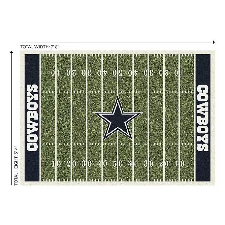 Outlet NFL Dallas Cowboys Home Field Area Rug, 6x8 Area Rugs