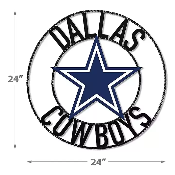 Online NFL Dallas Cowboys Wrought Iron Wall Plaque Wall Plaques