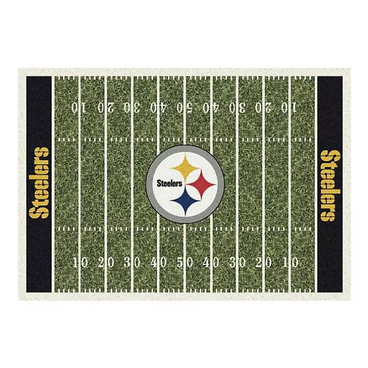 Online NFL Pittsburgh Steelers Home Field Area Rug, 6x8 Area Rugs