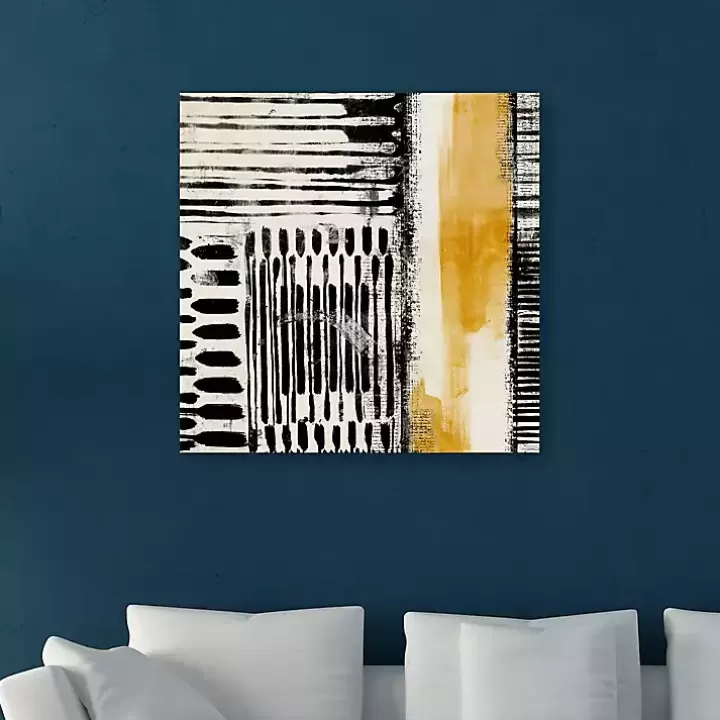 Best No Borders IV Abstract Giclee Canvas Art Print Canvas Art