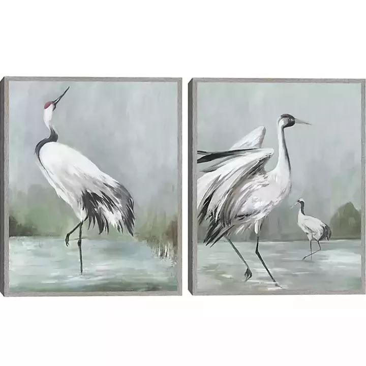 Shop Noble Beauty Framed Canvas Art Prints, Set of 2 Canvas Art