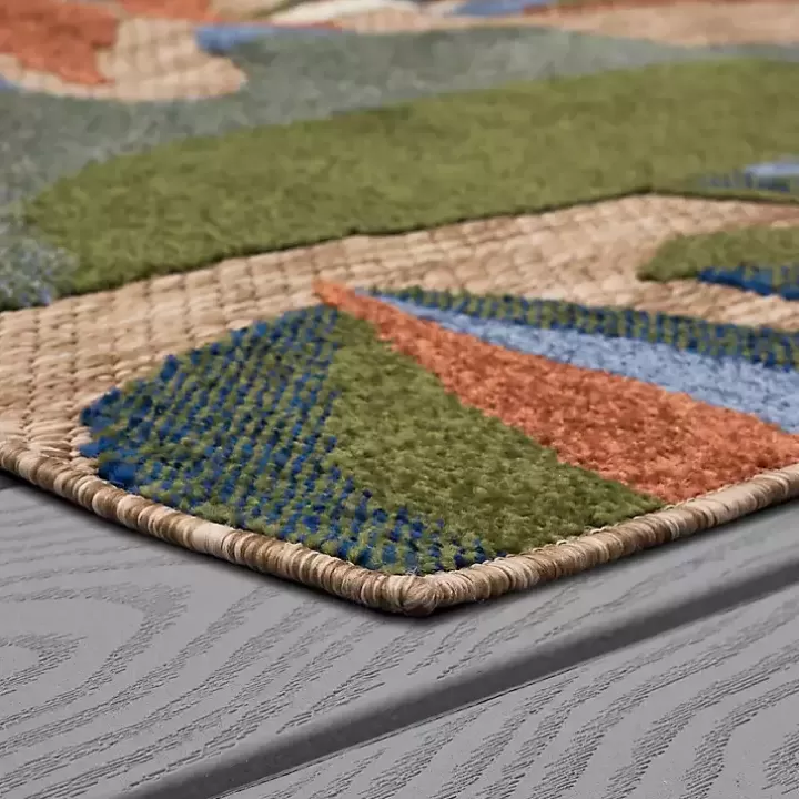 Sale North Shore Botanical Outdoor Area Rug, 9x12 Outdoor Rugs