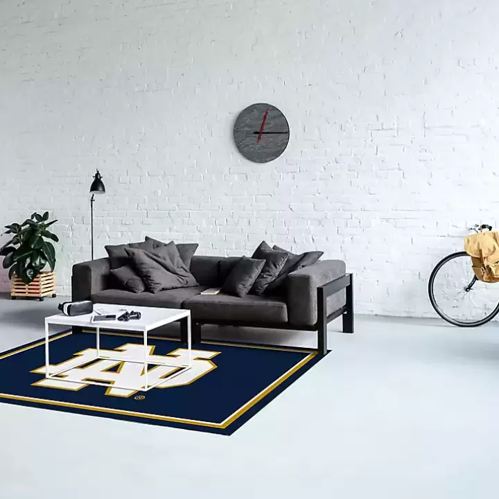 Outlet Notre Dame University Area Rug, 4x6 Area Rugs