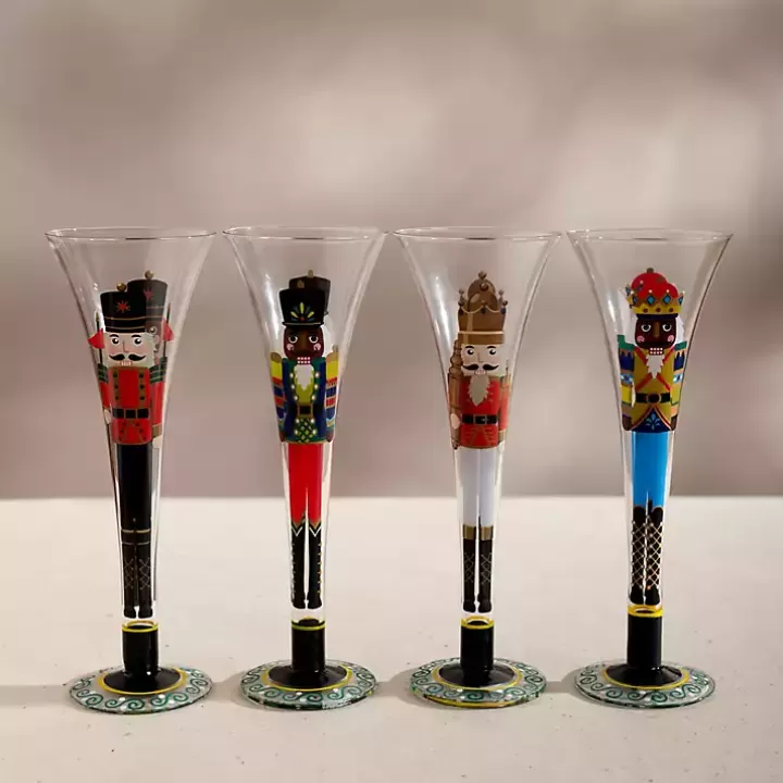 Cheap Nutcracker Flute Glasses, Set of 4 Glassware & Drinkware