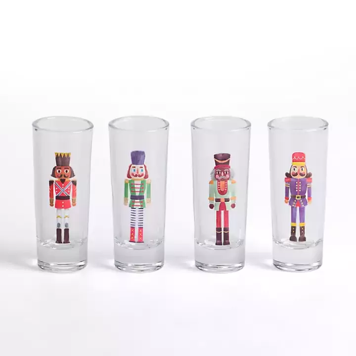 Discount Nutcracker Shot Glasses, Set of 4 Glassware & Drinkware