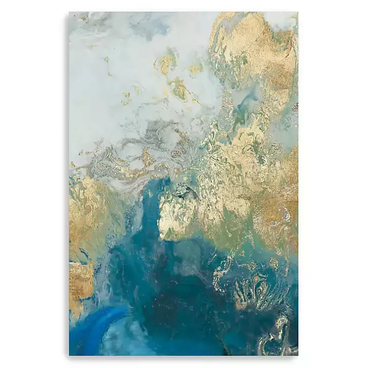 Online Ocean Splash II Canvas Art Print Canvas Art