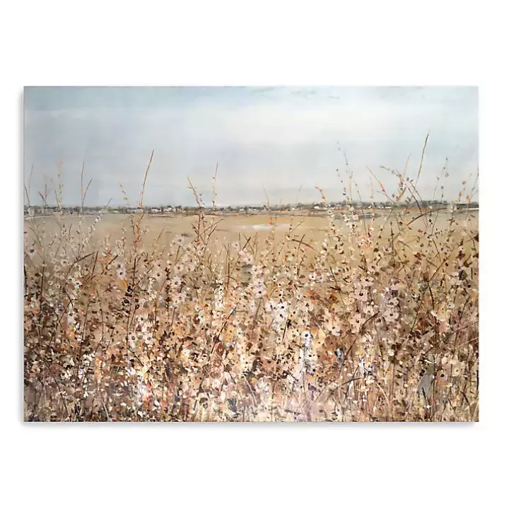 Clearance Ochre Landscape Canvas Art Print Canvas Art