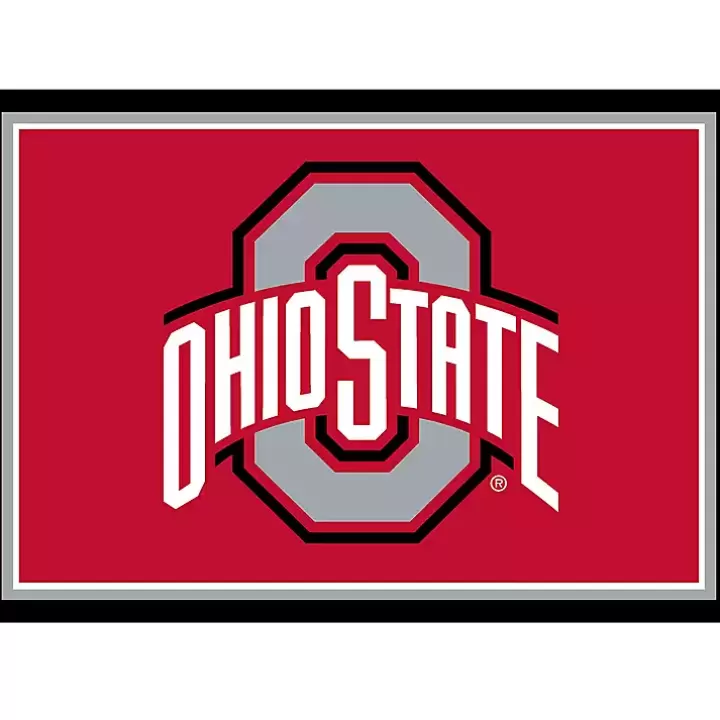 Discount Ohio State University Area Rug, 3x4 Area Rugs