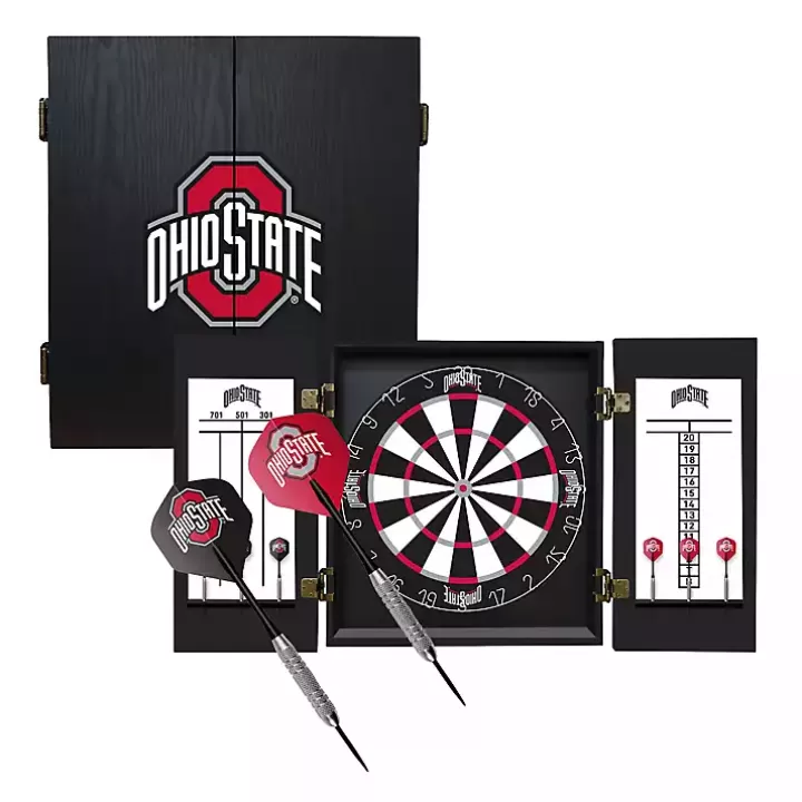 Outlet Ohio State University Dartboard Set Wall Quotes & Signs