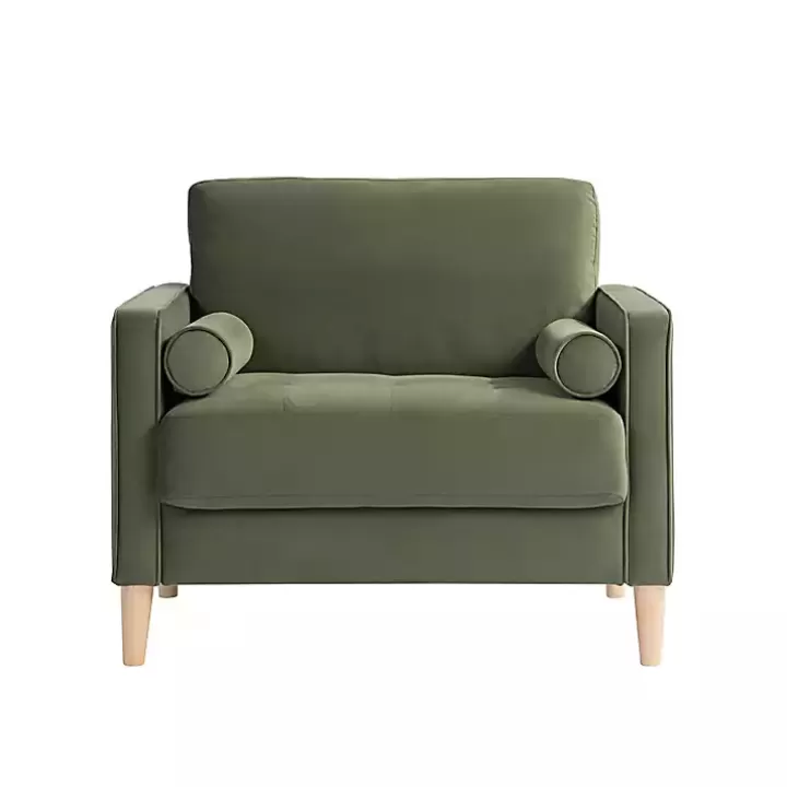 Fashion Olive Chelsea Accent Chair Accent Chairs