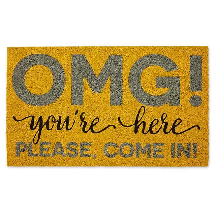 Clearance OMG You're Here Doormat Doormats