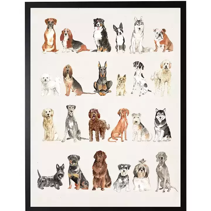 Store One Big Happy Dog Family Framed Wall Plaque Wall Quotes & Signs