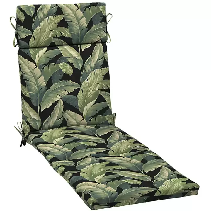 Best Onyx Cebu Outdoor Chaise Cushion Outdoor Cushions & Pillows