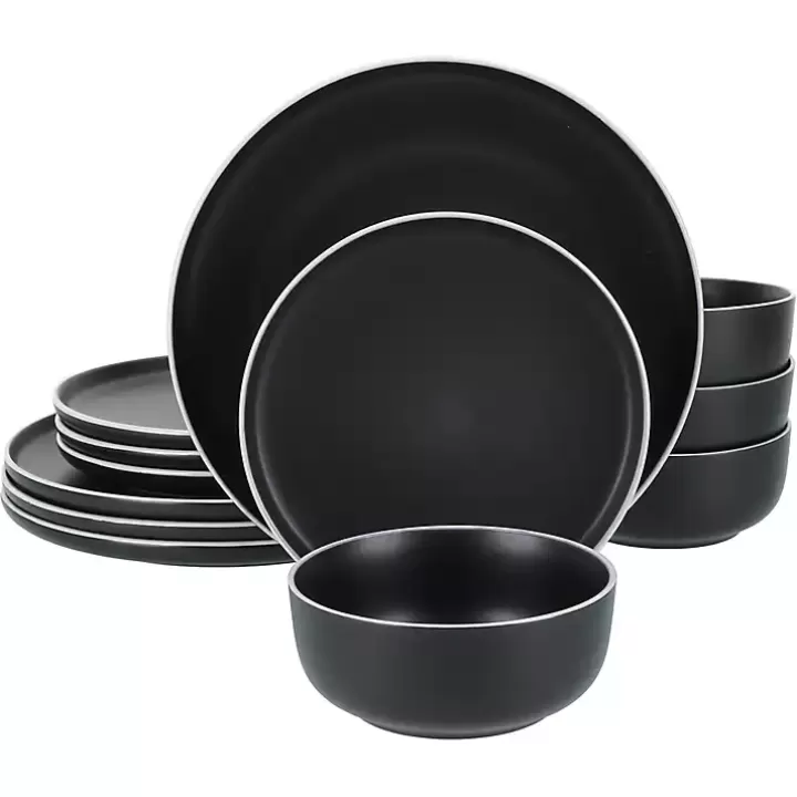 Best Onyx Eliza 12-pc. Dinnerware Set Dinnerware