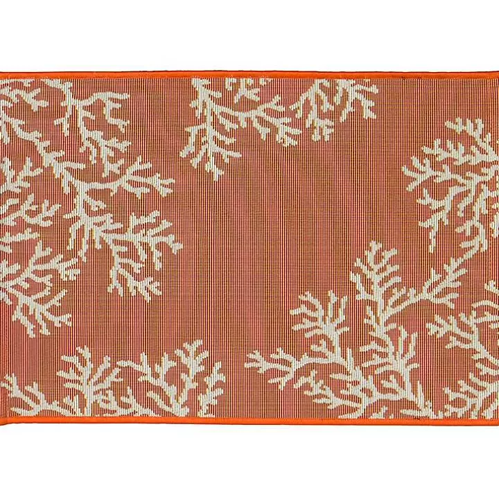 Best Sale Coral Indoor/Outdoor Rug, 2x3 Outdoor Rugs