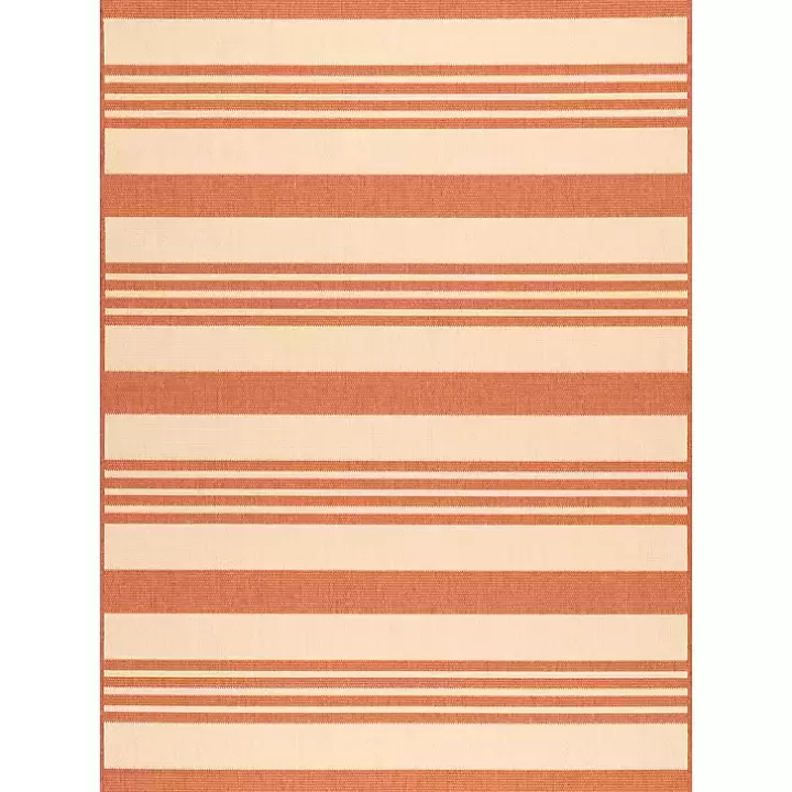 Flash Sale Robin Stripe Outdoor Rug, 5x8 Outdoor Rugs