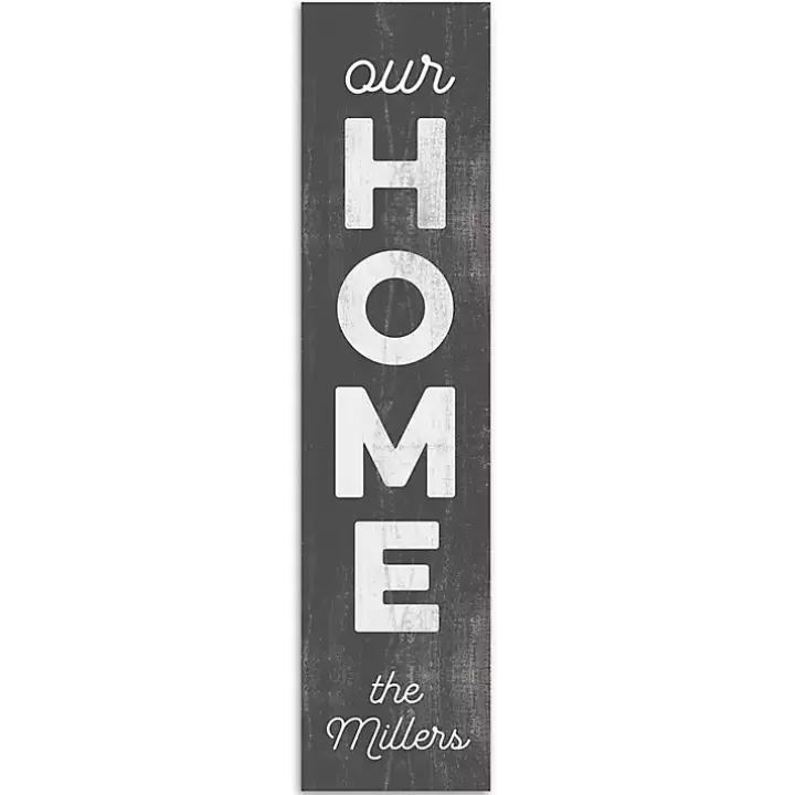 New Our Home Personalized Porch Board Garden Decor