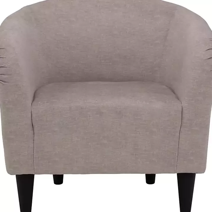 Outlet Pale Rose Aston Barrel Accent Chair Accent Chairs