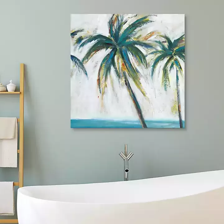 Store Palms I Canvas Art Print, 35x35 in. Canvas Art