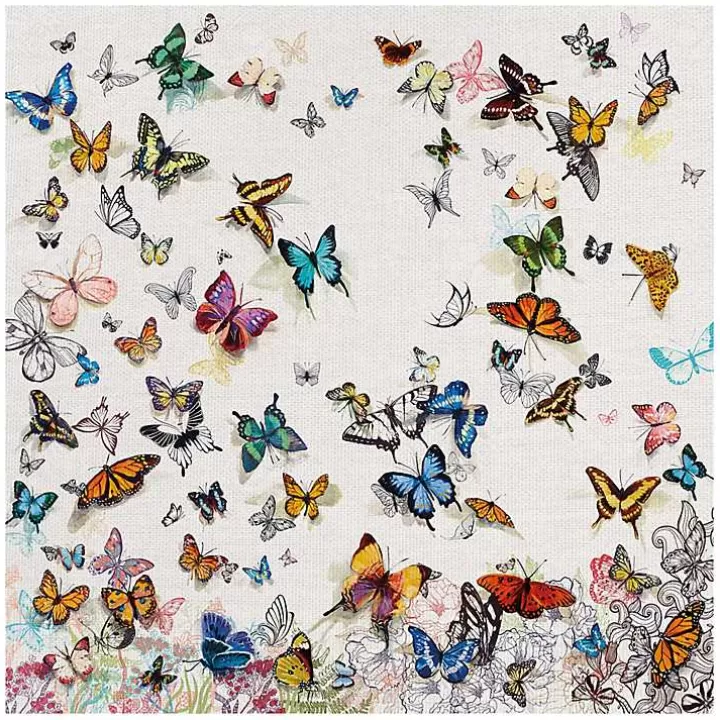 Sale Papillon Canvas Art Print Canvas Art