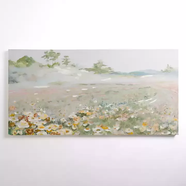 Fashion Pastel Meadow Canvas Art Print Canvas Art