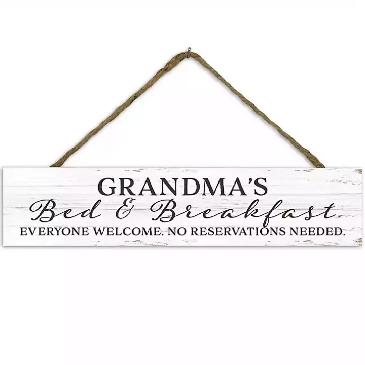 Outlet Personalized Bed & Breakfast Wall Plaque Wall Quotes & Signs