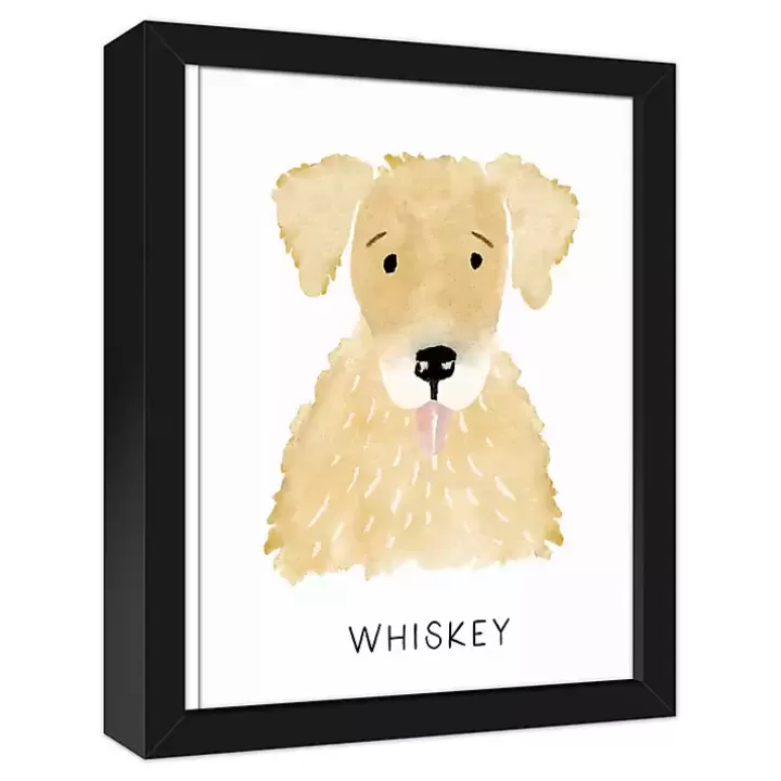 Outlet Personalized Golden Retriever Canvas Wall Plaque Wall Quotes & Signs