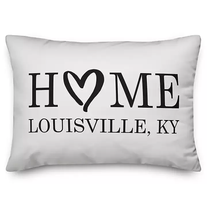 Cheap Personalized Home Heart Location Pillow Outdoor Cushions & Pillows