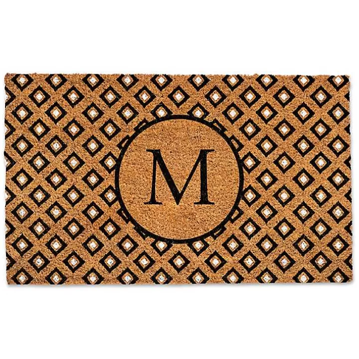 Hot Personalized Monogram Diamond Doormat Doormats