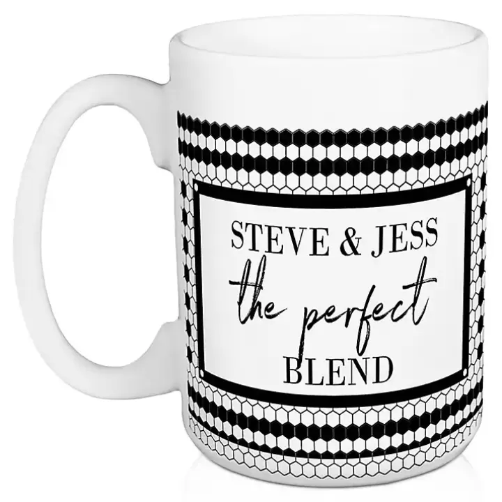 Online Personalized Perfect Blend Mugs, Set of 2 Glassware & Drinkware