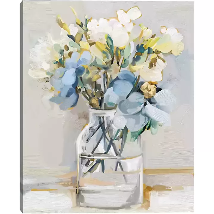 Online Petite Fleurs III Canvas Art Print Canvas Art