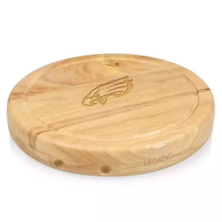 Hot Philadelphia Eagles Cheese Board and Tool Set Serving & Entertaining