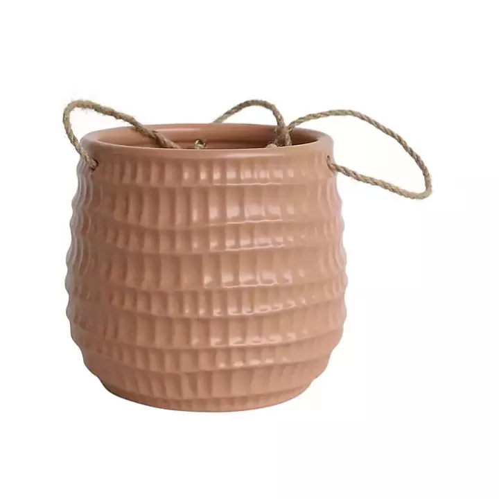 Best Dimpled Ceramic Hanging Planter Planters