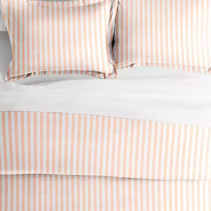 Online Pink Rugged Stripe 2-pc. Twin Duvet Cover Set Duvets