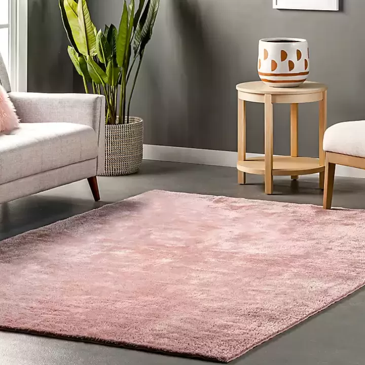 Clearance Shag Washable Area Rug, 5x8 Area Rugs