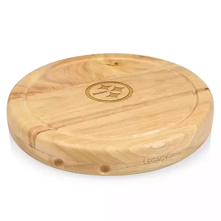 Cheap Pittsburgh Steelers Cheese Board and Tool Set Serving & Entertaining