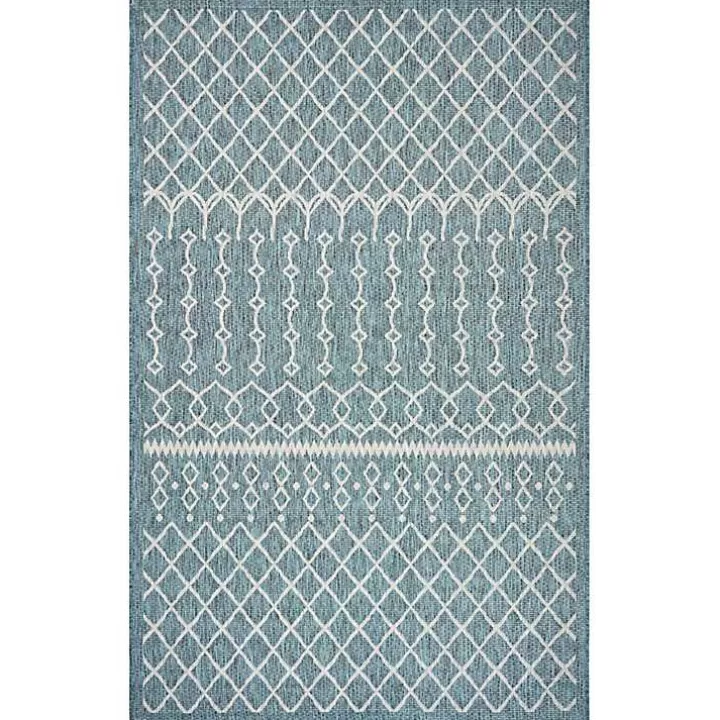 Cheap Placid Portico Sun Shower Outdoor Area Rug, 7x9 Outdoor Rugs