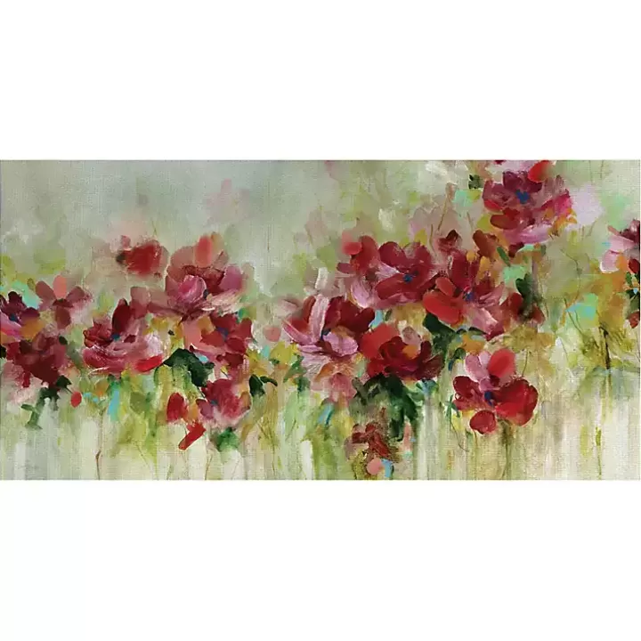 Hot Playful Garden Canvas Art Print by Carol Robinson Canvas Art