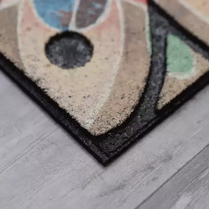 New Playful Medallion Welcome Doormat Doormats