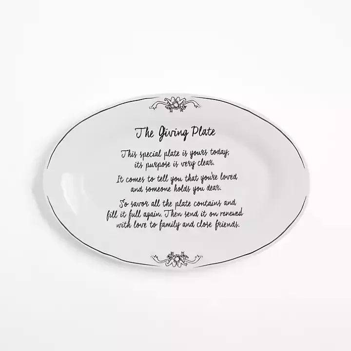 Flash Sale Porcelain Giving Platter Serving & Entertaining