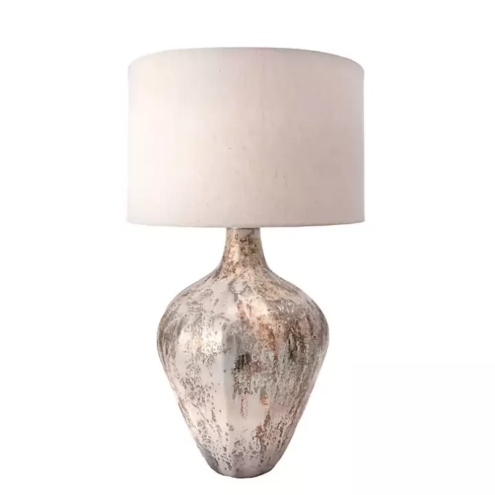 Hot Porcini Mottled Glass Table Lamp Table Lamps