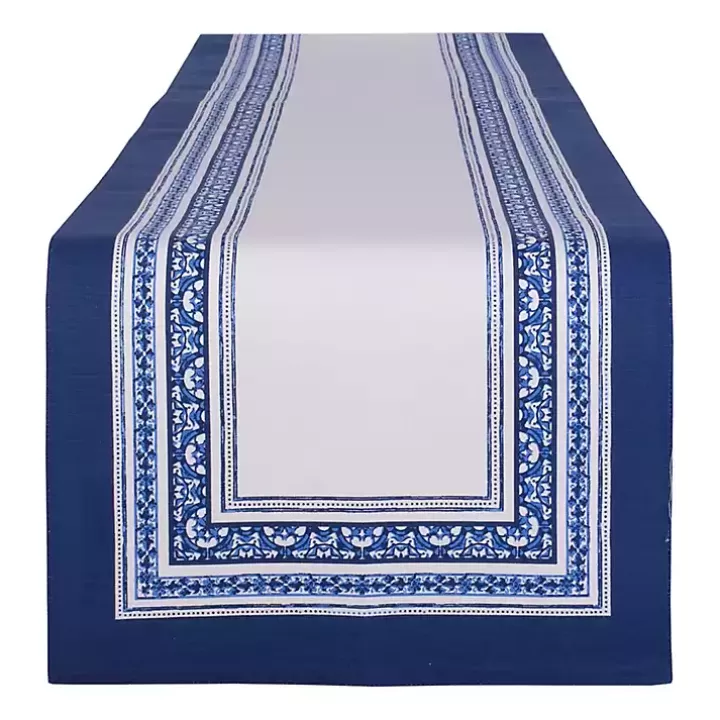 Cheap Porto Stripe Table Runner, 72 in. Table Linens