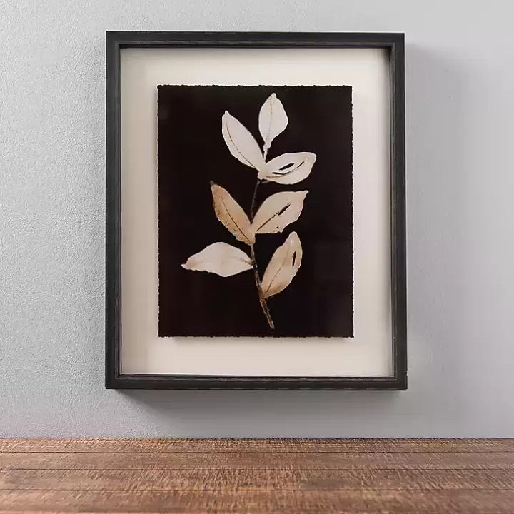 New Pressed Leaves I Framed Art Print Framed Art