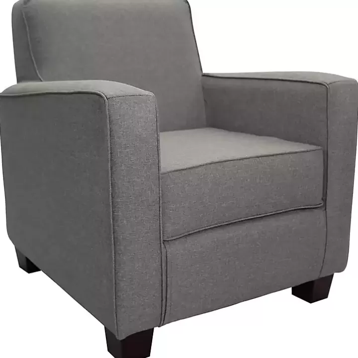 Hot Quartz Johnston Upholstered Accent Chair Accent Chairs