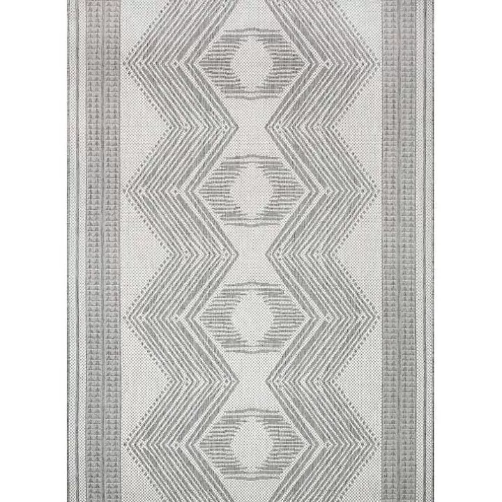 Cheap Raina Tribal Zig Zag Outdoor Rug, 5x8 Outdoor Rugs