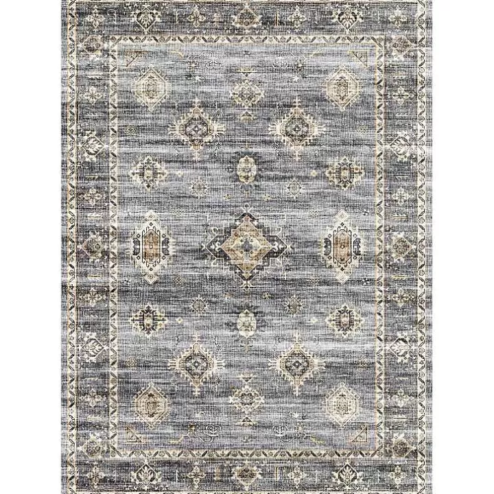 Flash Sale Raquel Washable Area Rug, 7x9 Area Rugs