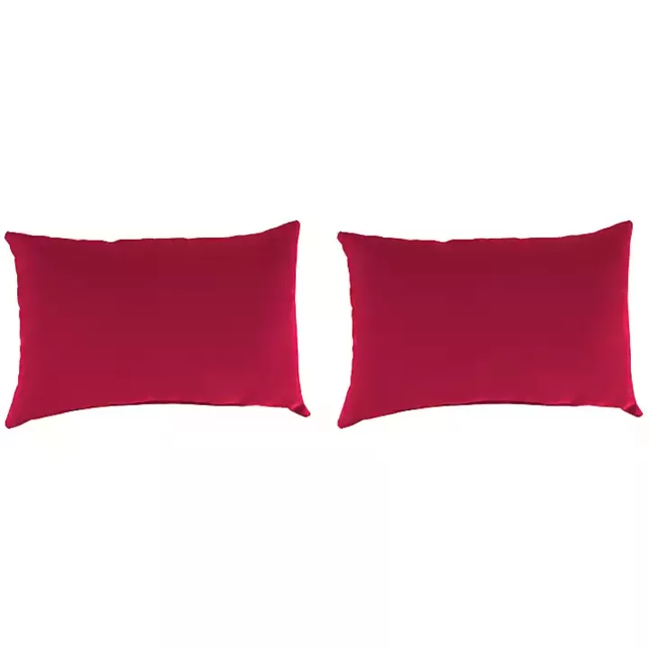 Discount Pompei Outdoor Lumbar Pillows, Set of 2 Outdoor Cushions & Pillows