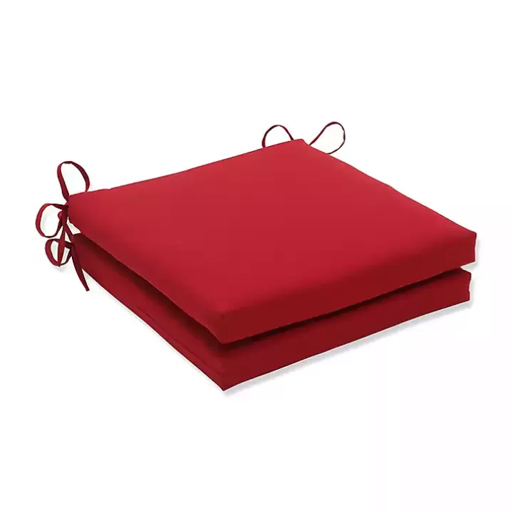 Discount Square Outdoor Seat Cushion, Set of 2 Outdoor Cushions & Pillows