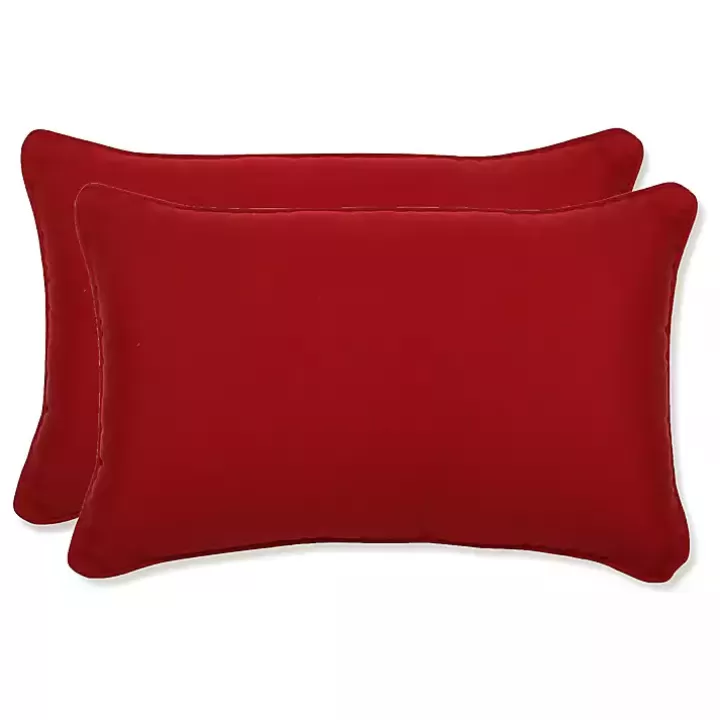 Sale Welt Outdoor Lumbar Pillows, Set of 2 Outdoor Cushions & Pillows