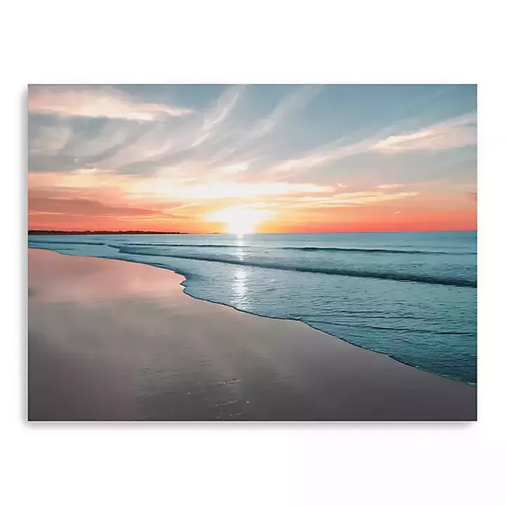 Discount Relaxing Morning Giclee Canvas Print, 40x30 in. Canvas Art